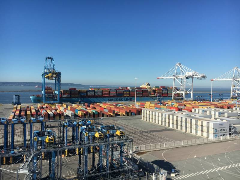 Le Havre zone portuaire